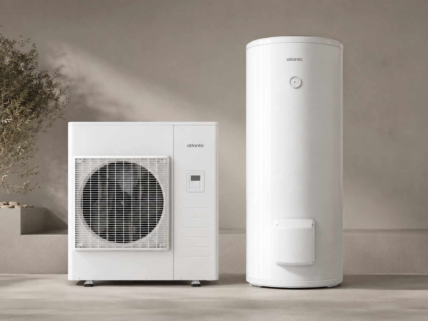 Pompe à chaleur Air‑Eau et ballon électrique